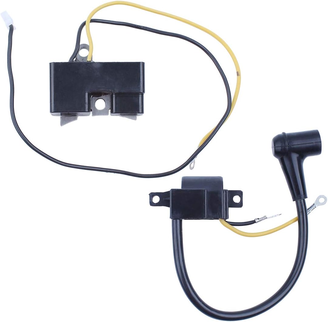 HAISHINE Ignition Coil Module Kit Fit Hus 61 162 166 Jonsered 630 670 Chain Saw 501516201(Old Style)