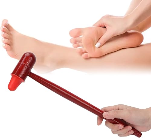 Miniatura 5 de ZJchao Martillo de masaje, Meridians - Masajeador manual de espalda, masajeador de espalda muscular para músculos del cuerpo, pies de espalda,