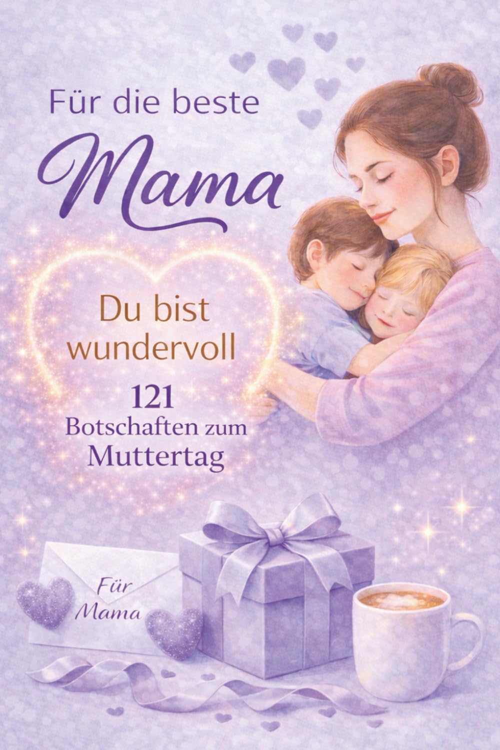 Für die beste Mama - du bist wundervoll - 121 Botschaften: Ein liebevolles Geschenk zum Muttertag - Selbstliebe und Achtsamkeit