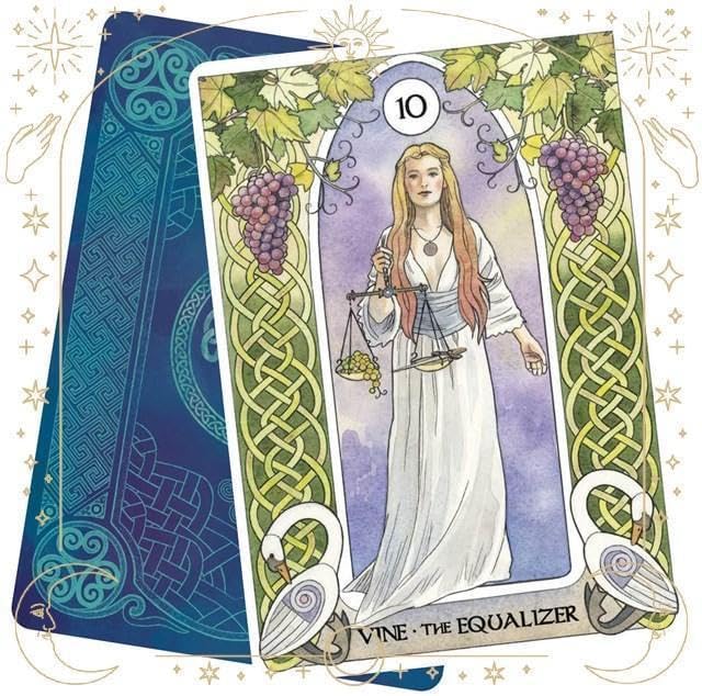 正規品オラクルカード】美麗アートアールヌーボースタイルケルト