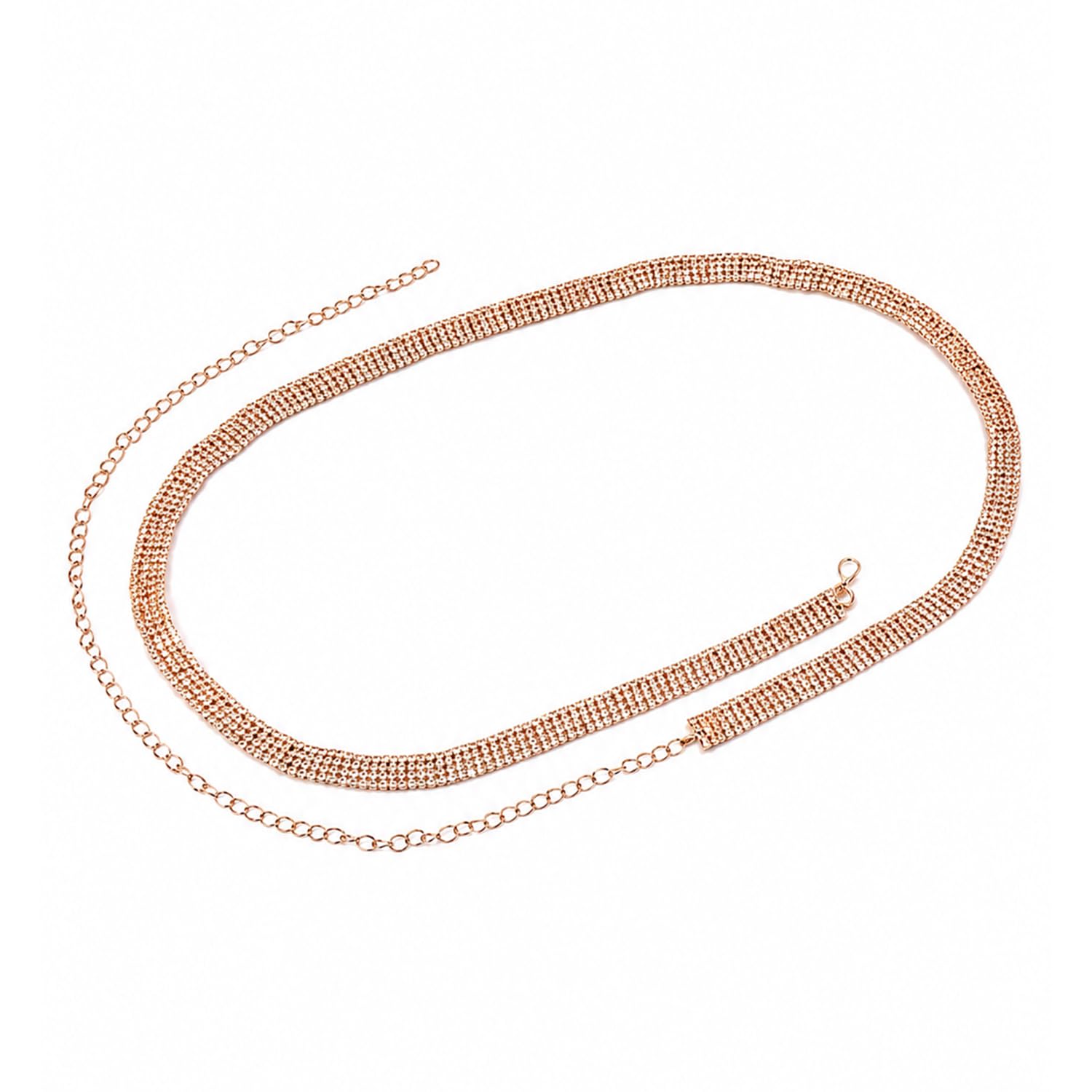 Waist Belt Gold Plated Crystal Studded Traditional Wedding Festive Jewellery Gift for Women & Girls-image-23
