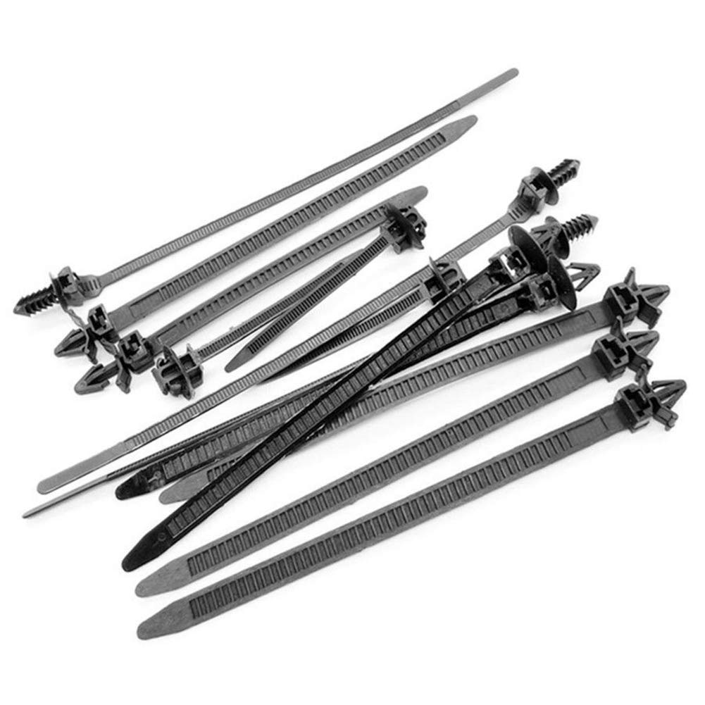 Nylon Kabelbinder Mit Feststellclip - 20/50/100 Stück Für Auto & Haus