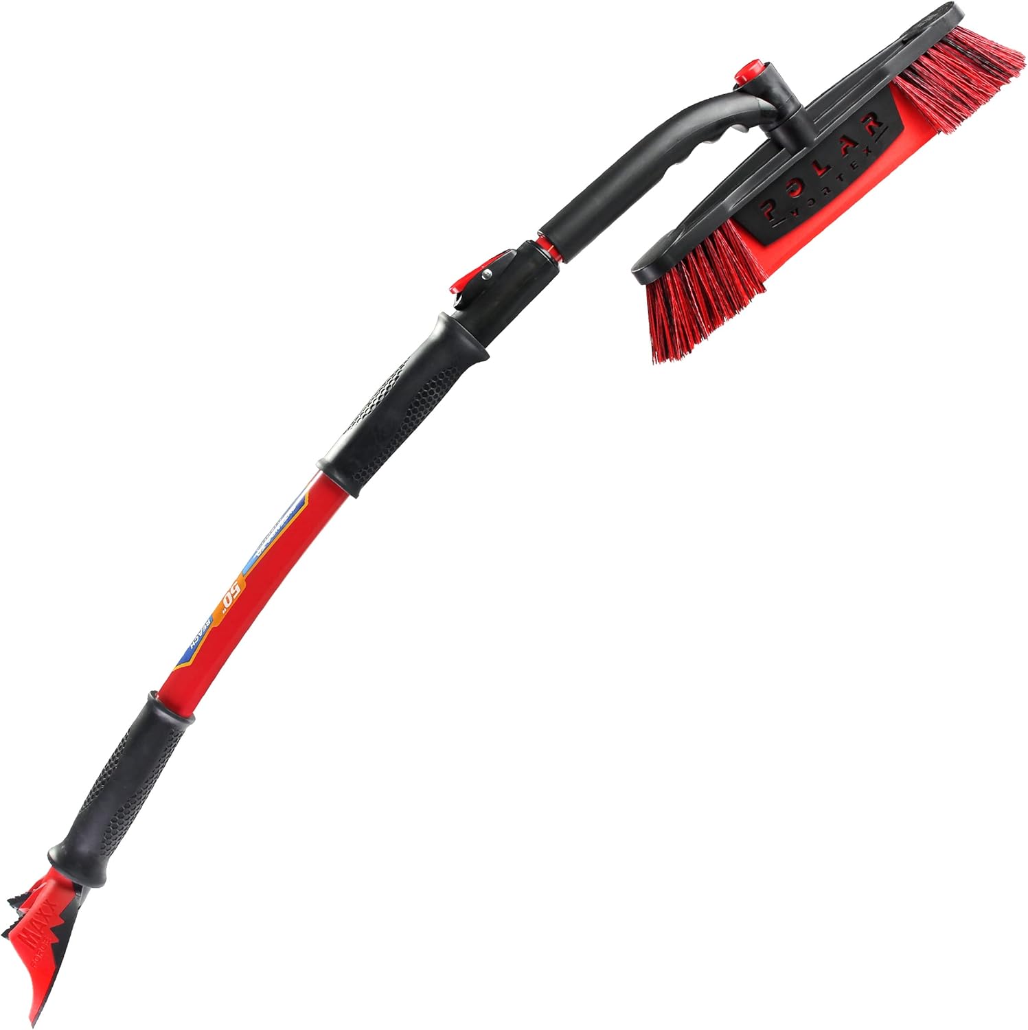 Mallory Polar Vortex, 14185, 52” MAXX-Force Crossover Snowbroom for Car, Truck, SUV with Integrated Ice Scraper