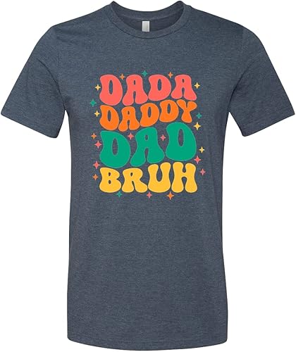 Miniatura 3 de Dada Daddy Dad Bruh T-Shirt, Fathers Day Gift, New Dad T-Shirt, Father's Day T-Shirt, Humorous Dad T-Shirt