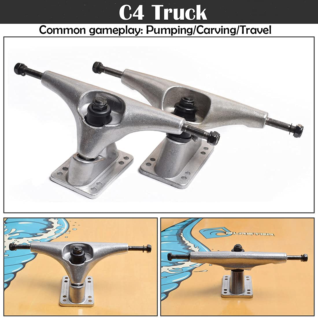 Amazon.com : Longboard Dancing Cruiser Skateboard 107×23cm