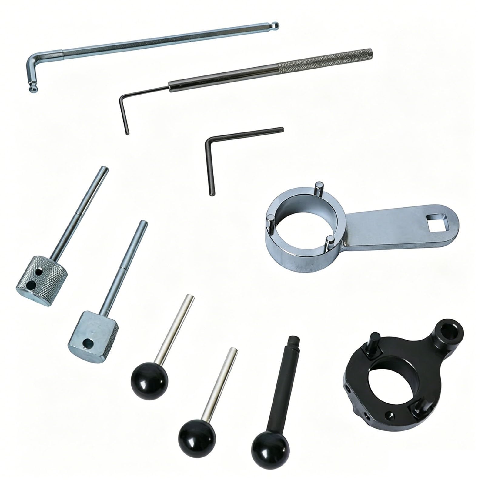 Compatibile con per Passat per Alltrack per Touran 2015-2018 Set Strumenti Bloccaggio della Fasatura per L'allineamento Dell'albero A Camme T10264 Set Strumenti Messa Fase