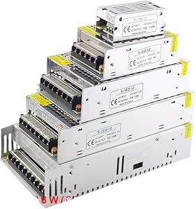 Produktbild von XIAOCLI Schaltnetzteil – AC 110–240 V Auf DC 3/9/15/18 V, 15 A, Metallgehäuse – Für LED, Motoren & Industrie