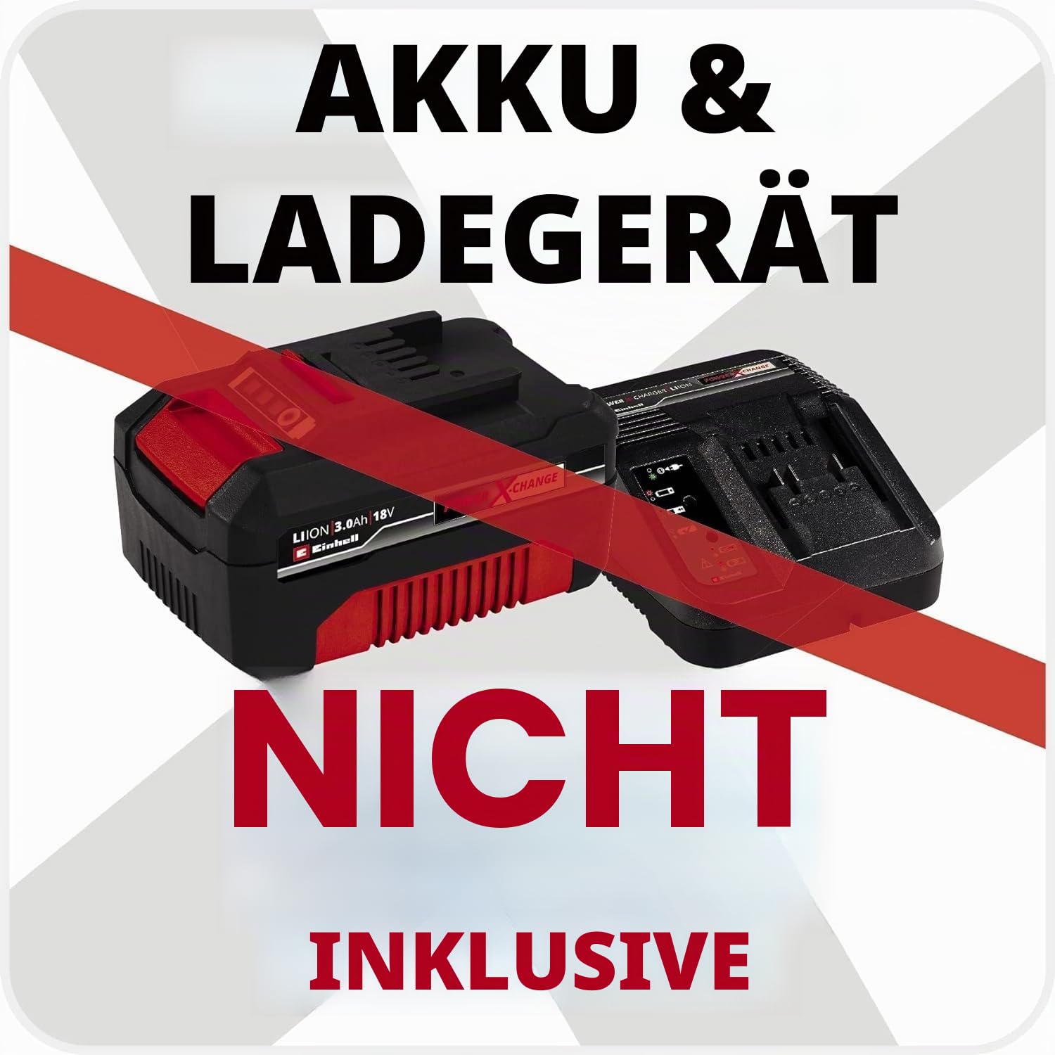 Einhell Akku-Lampe TC-CL 18/1800 Li Power X-Change (Lithium-Ionen, leistungsstarke LEDs, Drehdimmer, 360° drehbarer Leuchtkopf, klappbarer Standfuß, ohne Akku und Ladegerät)