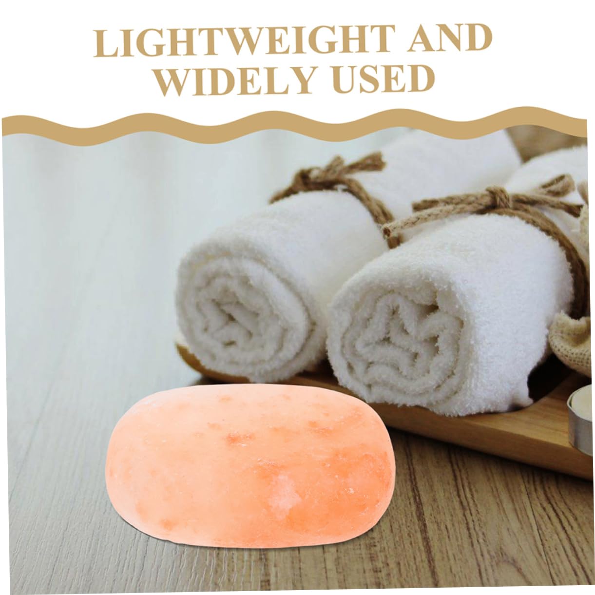 Didiseaon 2 Jabones de Sal Mineral Exfoliantes para Rostro, Cuerpo y Pies, Limpieza Delicada, Hidratante, Uso Diario y Spa en Casa