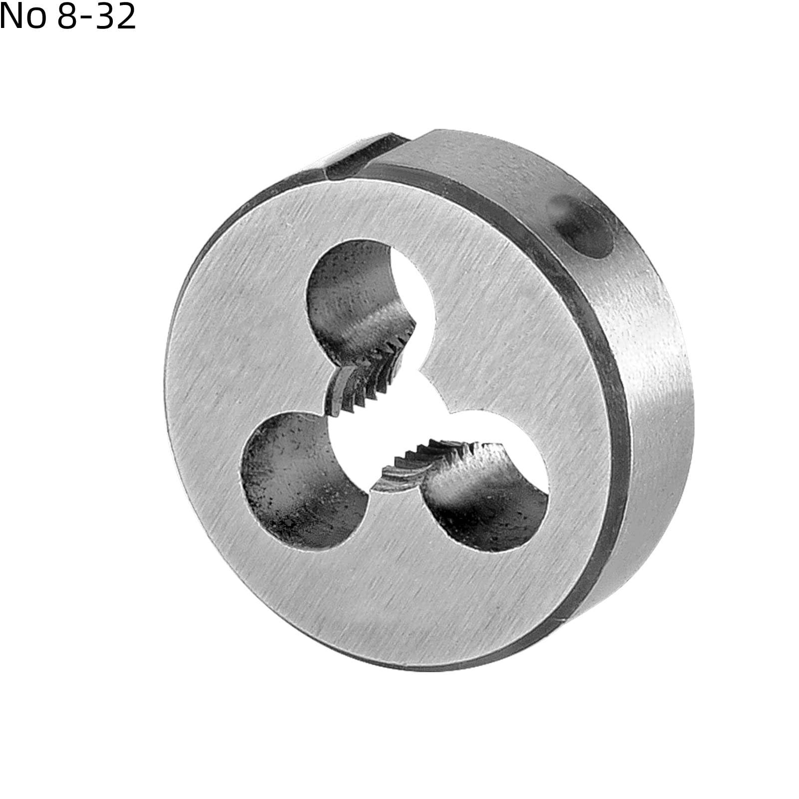 Burkit No 8-32 UNC Maschio e Die Set mano destra, 8 x 32 UNC filettatura macchina rubinetto e dado rotondo