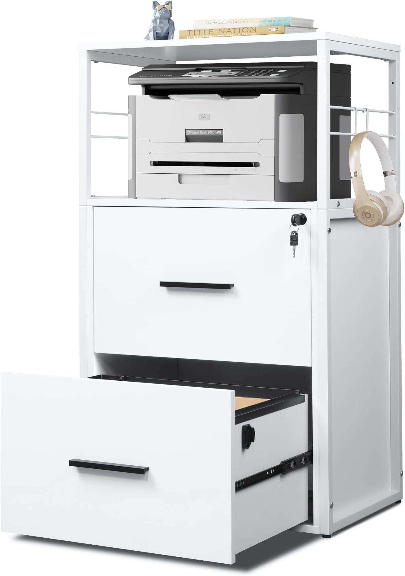 Tribesigns 2 Drawer Vertical File with Lock