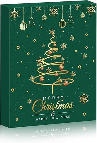 Calendario de Adviento de joyería 2023 para adolescentes, niñas, mujeres, calendario de cuenta regresiva de Navidad con pulseras de moda, collar,