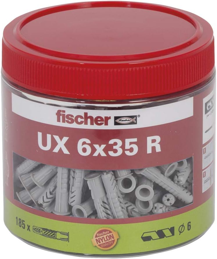 UX Universal Plug 6 x 35 R Box of 185, 531027