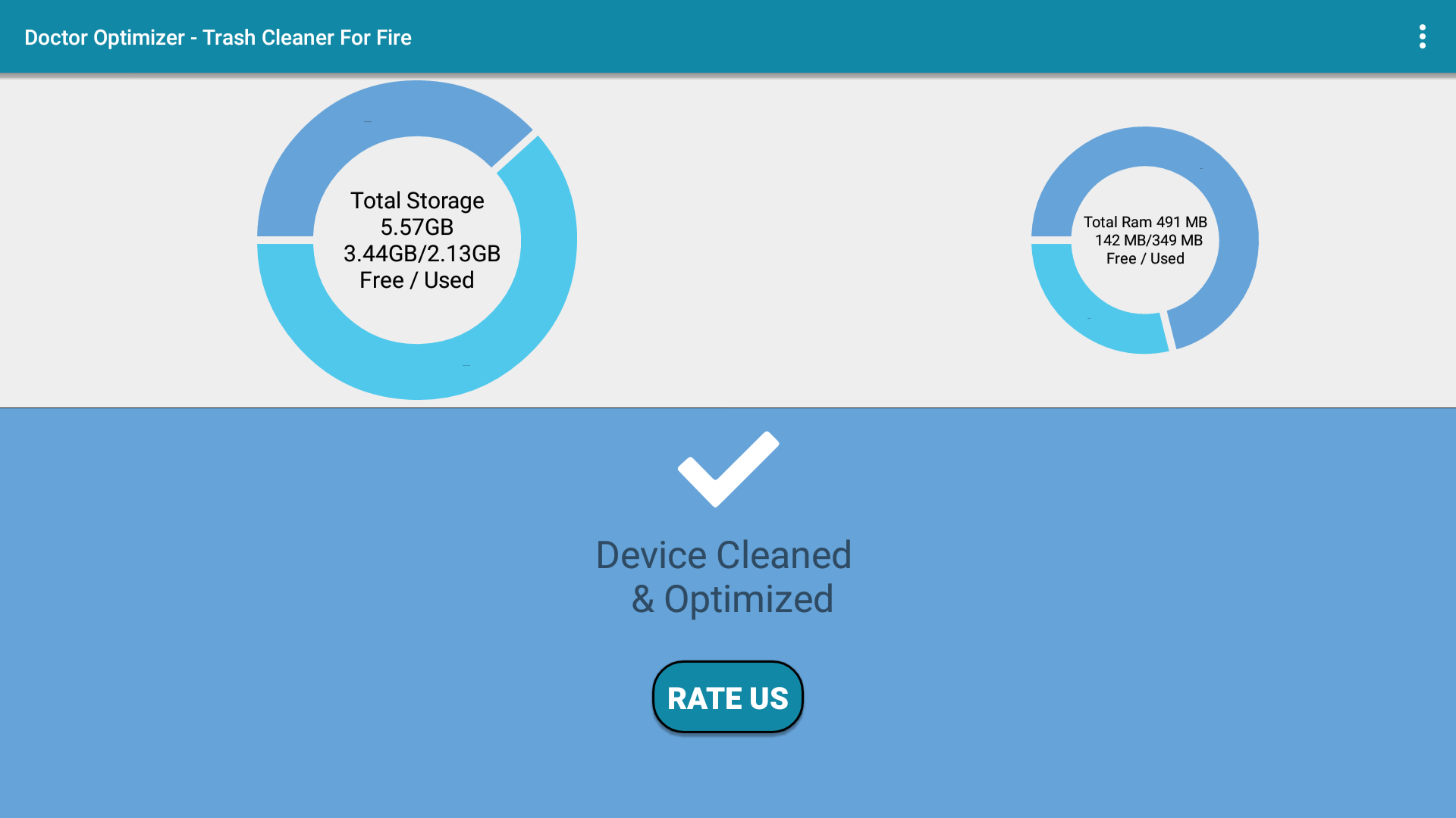 Doctor Optimizer Trash Cleaner for Kindle Fire App on Amazon Appstore