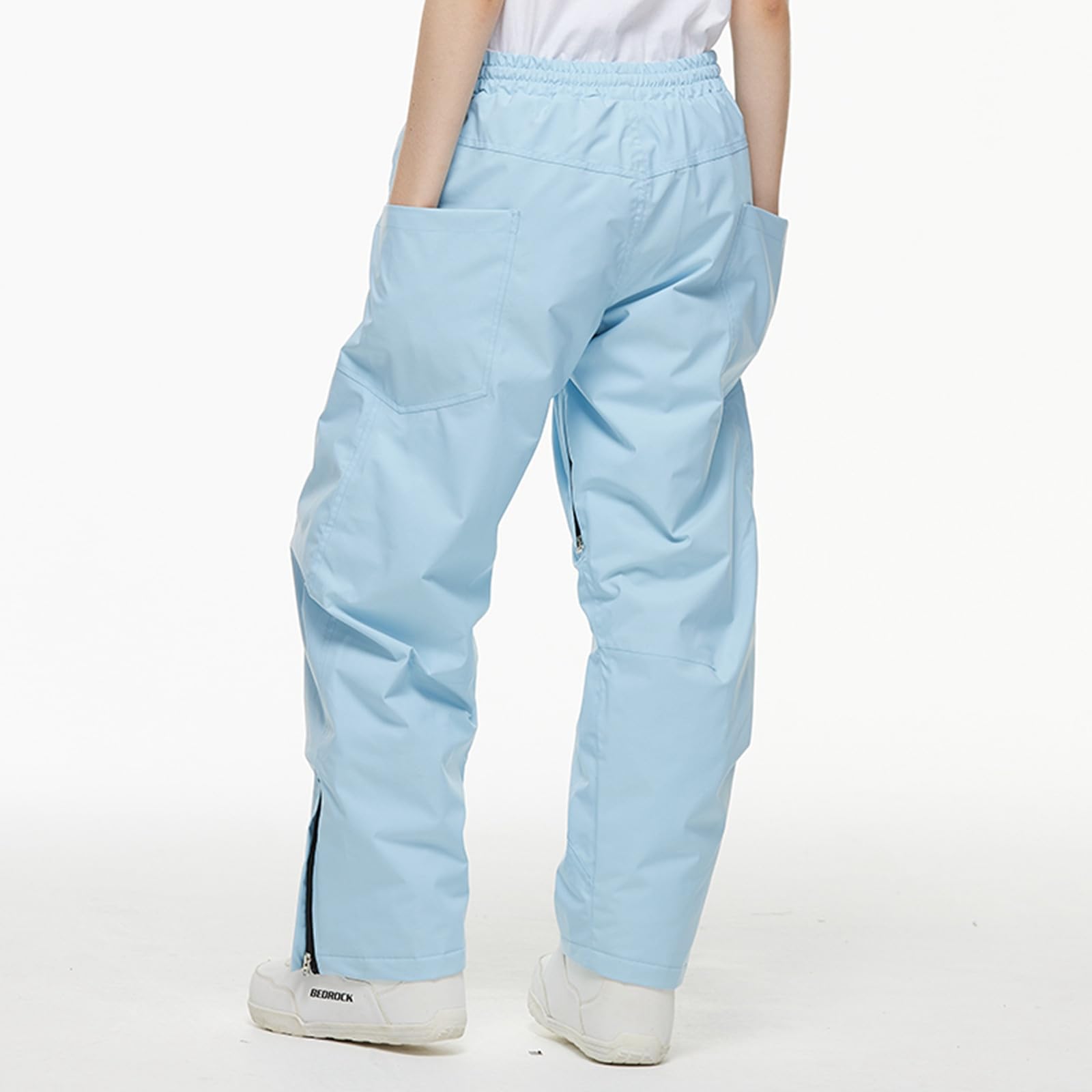 Pantalone Neve Uomo Softshell Pantaloni Sci Caldo Baggy Snowboard Pants Tecnici Invernali Salopette Montagna
