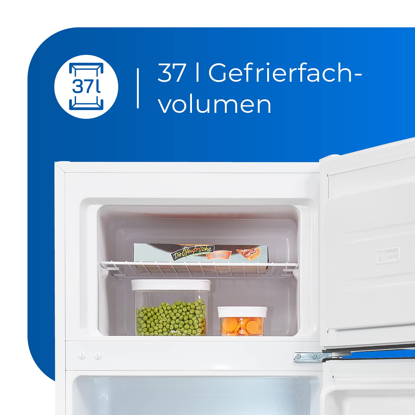 Exquisit Kühl-Gefrierkombi Mit 206 Litern - Platzsparend & Energieeffizient Für Kleine Haushalte