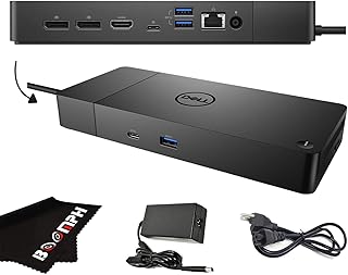 Dell WD19S Docking Station with 130W Power Adapter and 90W Power Delivery - USB Type-C, HDMI, Dual DisplayPort (WD19S130W) -Boomph's Comprehensive Ultimate Performance Dock Solution for Your Workspace