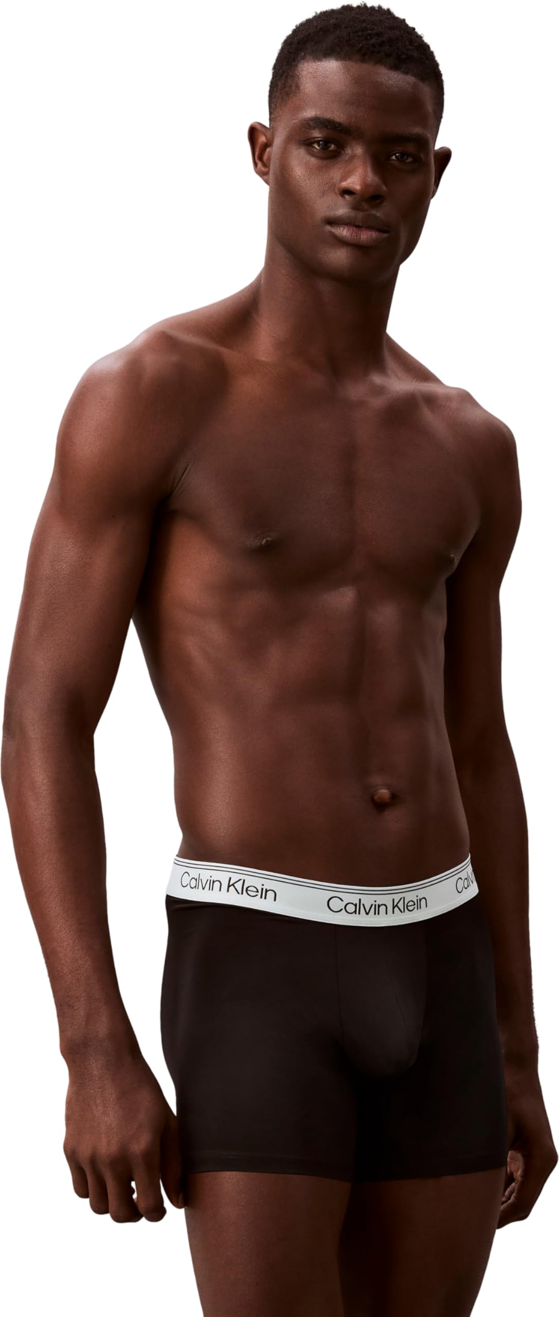 Calvin Klein Herren-Boxershorts, 3er-Pack, Stretch-Baumwolle, sichtbarer Gummizug, Logo, Artikelnummer U2662G