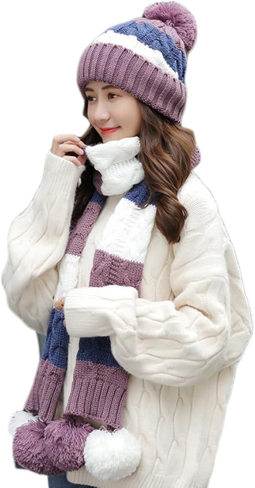 平成レトロ エンジェルブルー ☆ニットおほほパンダマフラー手袋セット 平成レトロ エンジェルブルー ☆ニットおほほパンダマフラー手袋