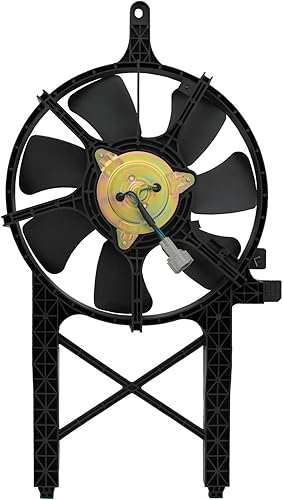 TYG - Ventilador de refrigeración de repuesto original (calidad CAPA) extra silencioso para Nissan Frontier 4.0L 2005-2021 Xterra 4.0L 2005-2015