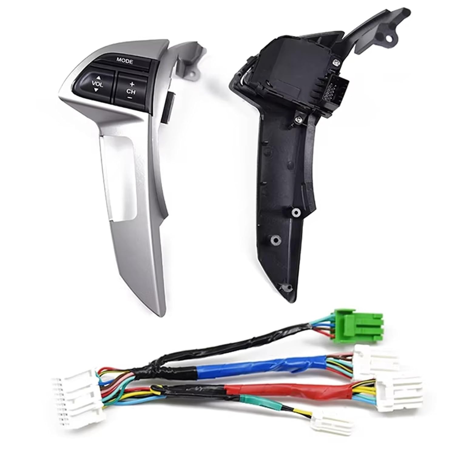 for Accord Car Steering Wheel Cruise Control Switch Button BlackSilver