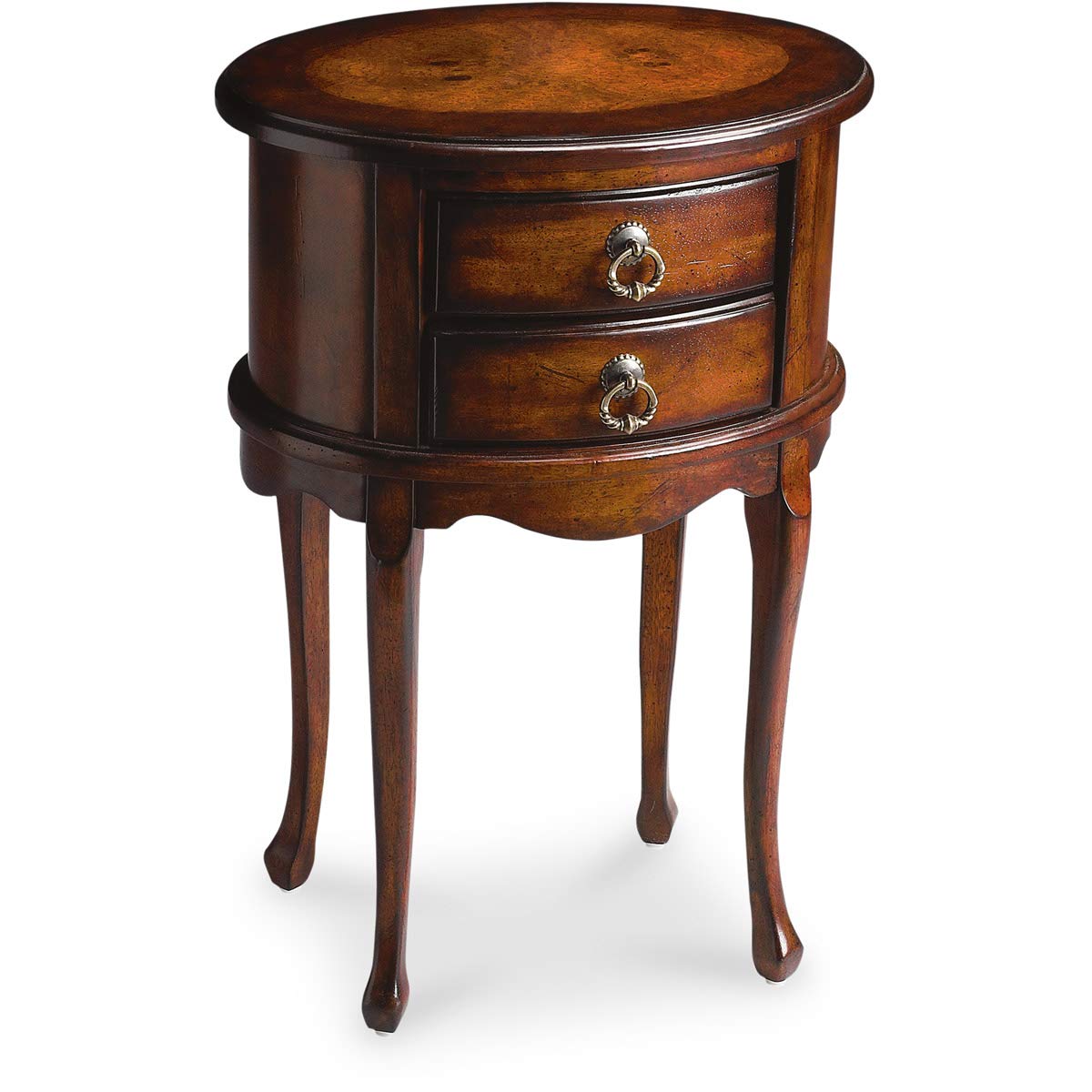 Butler Specialty Whitley Cherry Oval Side Table