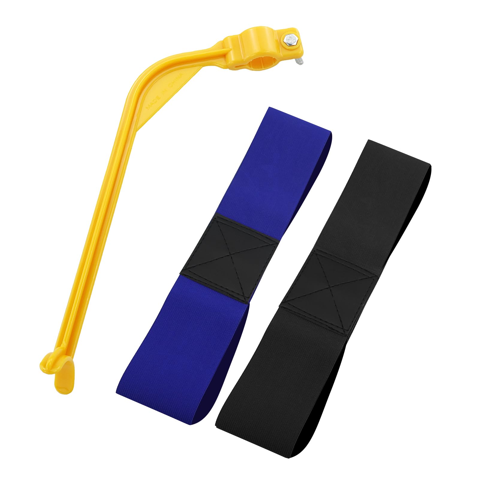 2 pezzi elastiche di collegamento per golf, fascia per braccio oscillante golf, braccio per correzione oscillazione golf, con 1 dispositivo per la correzione dello swing nel golf, per uomini, donne