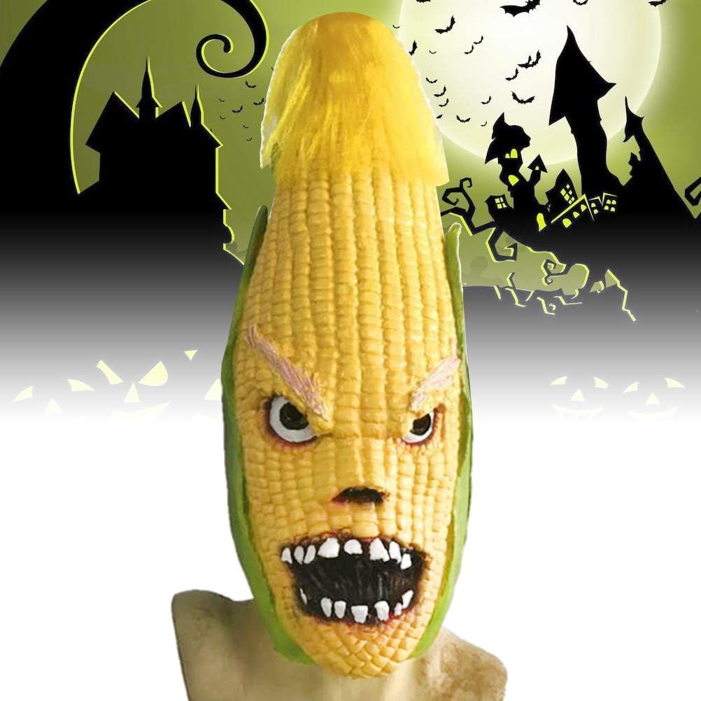 Halloween Scary Mask Horror Creepy Corn Mask Headgear Cosplay Props Masquerade/215