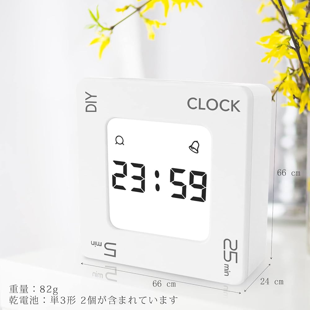 Amazon｜タイマー ポモドーロタイマー 勉強 キッチンタイマー 大