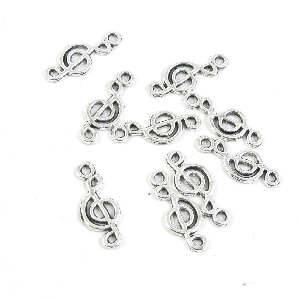 160 Piece Antique Silver Tablespoon Charms - Jewelry Making Supplies For Crafters | Bulk Spoon Pendant Findings