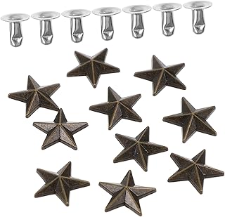 ABOOFAN Rebites 10 Pçs Rebites De Picos Para Roupas DIY Kit De Rebite Roupas Punk Spikes Crafting Kit De Rebites Bolsa De Sapatos Acessórios De Rebite Brincos De Rebite Brincos De Liga