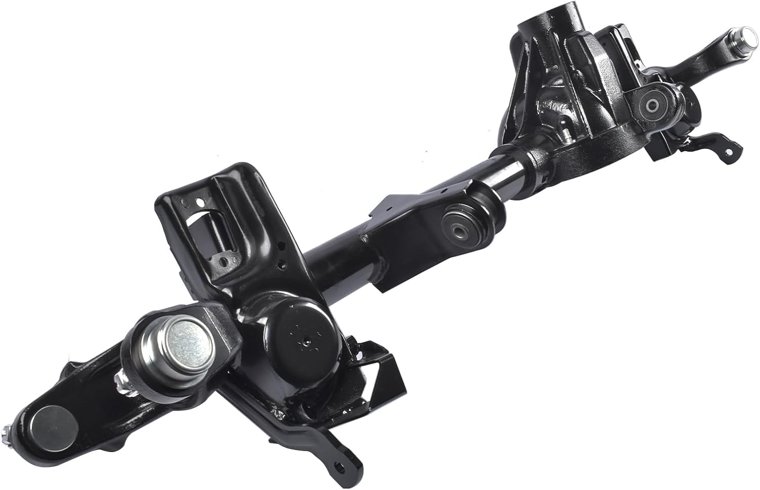 Dana 30 Front Axle Assembly w/Ball Joints and Fluids LHD Replacement for 1997-2006 Jeep Wrangler TJ Part # 34864852AB 43401877A 43401877