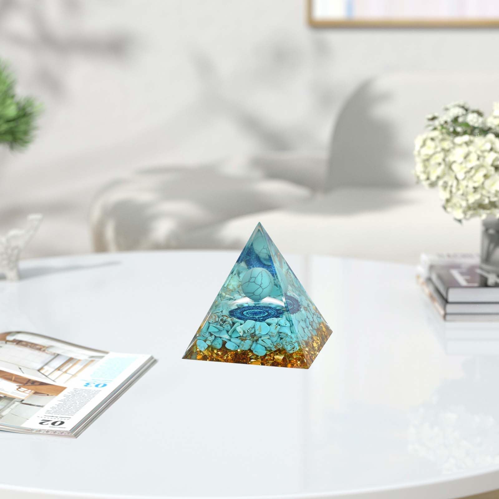 Piramide Energetica, Piramide Di Pietra Del Potere, Piramide Di Guarigione Dell - Foto 5