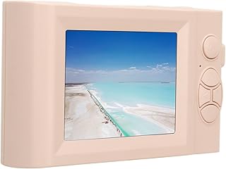 Câmera Digital 2.8IN, Pequena Câmera de Vídeo Portátil HD 1080P Com Zoom Digital 8X 20MP 800mAh, Cenas de Câmera de Vlogging, Incluindo Cenários Noturnos, Retratos Esportes (Rosa)