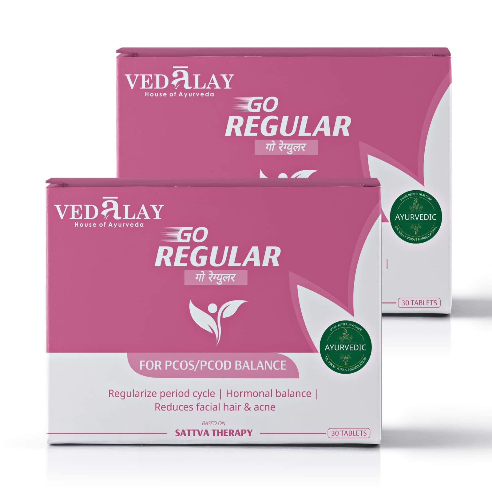 Vedalay GoRegular Ayurvedic Tablets | For PCOS/PCOD Balance | Regulate Period Cycle Naturally (2 Month Pack) (B0BQ346W9R) Amazon Price History, Amazon Price Tracker