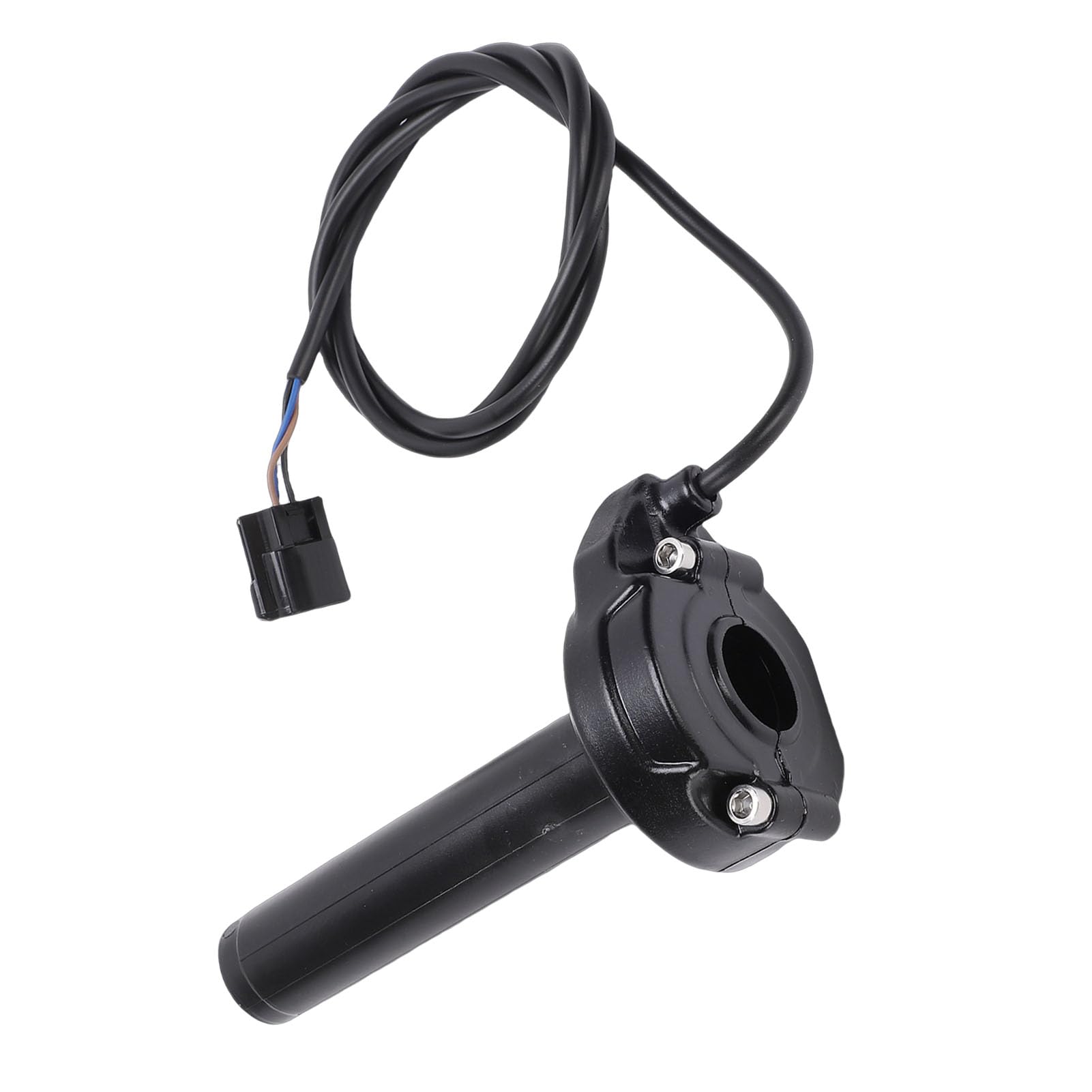 Manetka Gazu z łożyskiem Kulkowym, Wysoka wytrzymałość, Zamiennik do Motocykla Terenowego, Płynna Kontrola Przyspieszenia, Trwała Konstrukcja ABS (BLACK)
