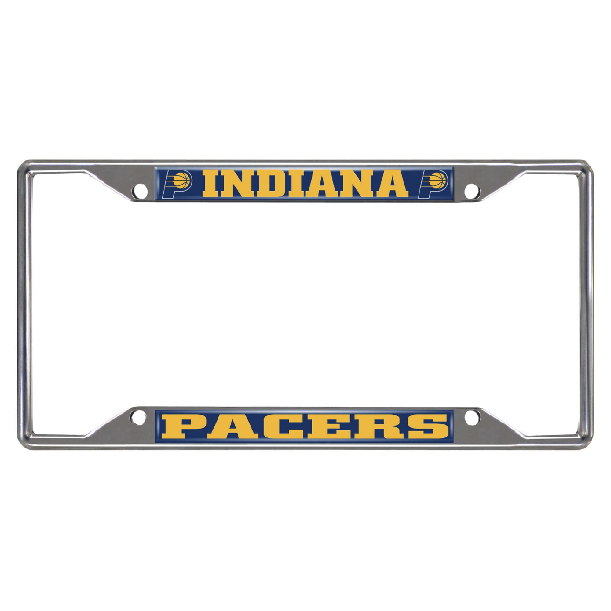 FANMATS NBA Chrome Metal License Plate Frame