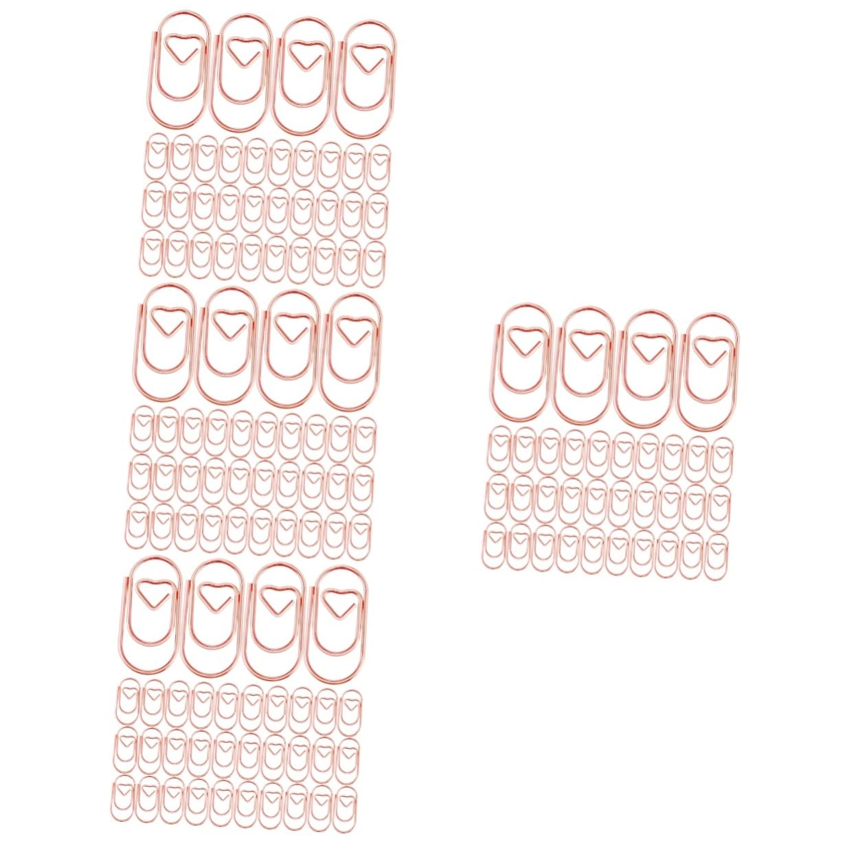 Clips Metálicos Para Oficina Clips De Oficina Y Adorables 200 Piezas X 4
