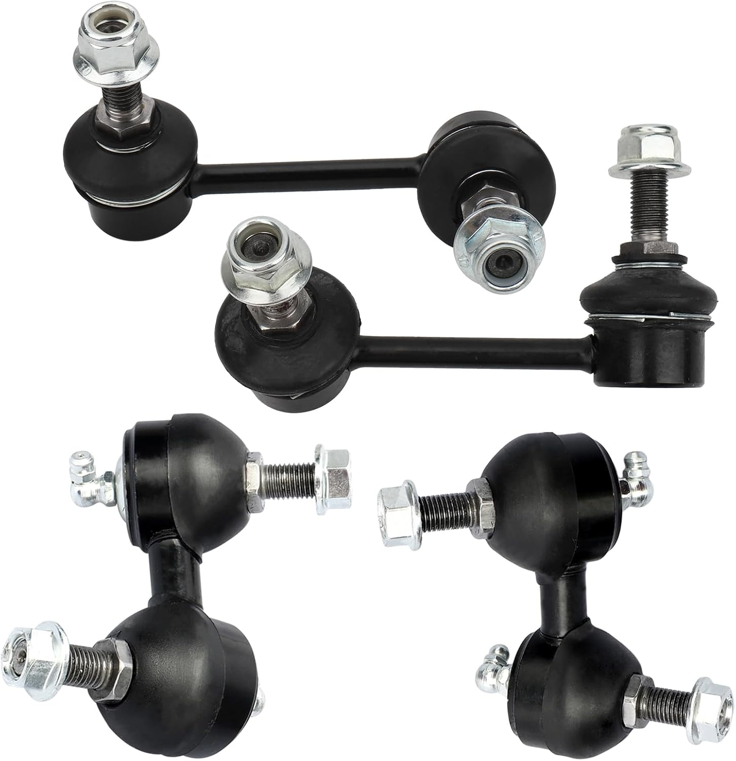 IRONTEK 4pcs K90454 K90455 K80369 K80370 Front Rear Suspension Kit Sway Bar End Links Fit for Honda CR-V 2002 2003 2004 2005 2006