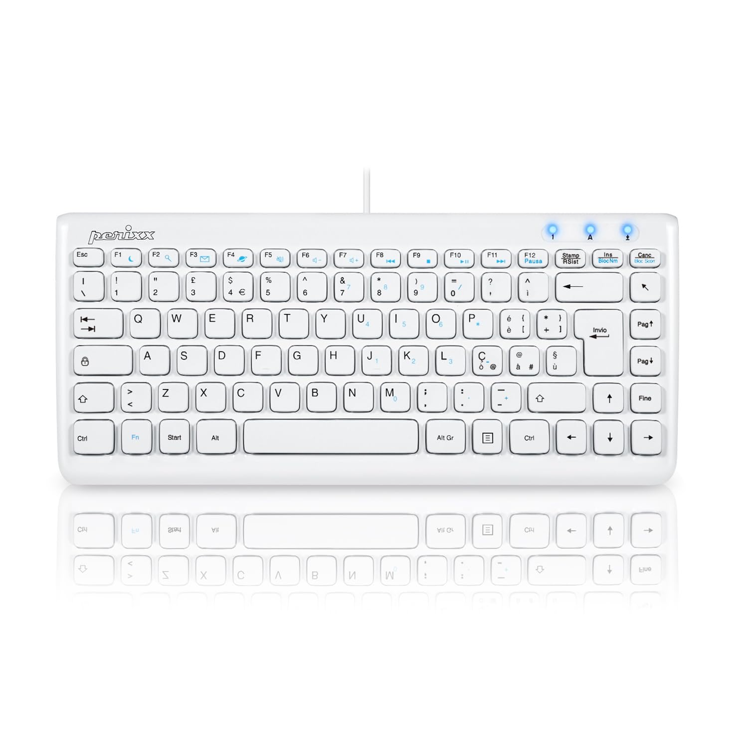 LINK Mini-USB-Tastatur Mit Media-Tasten - 30x15 Cm, Wasserdicht