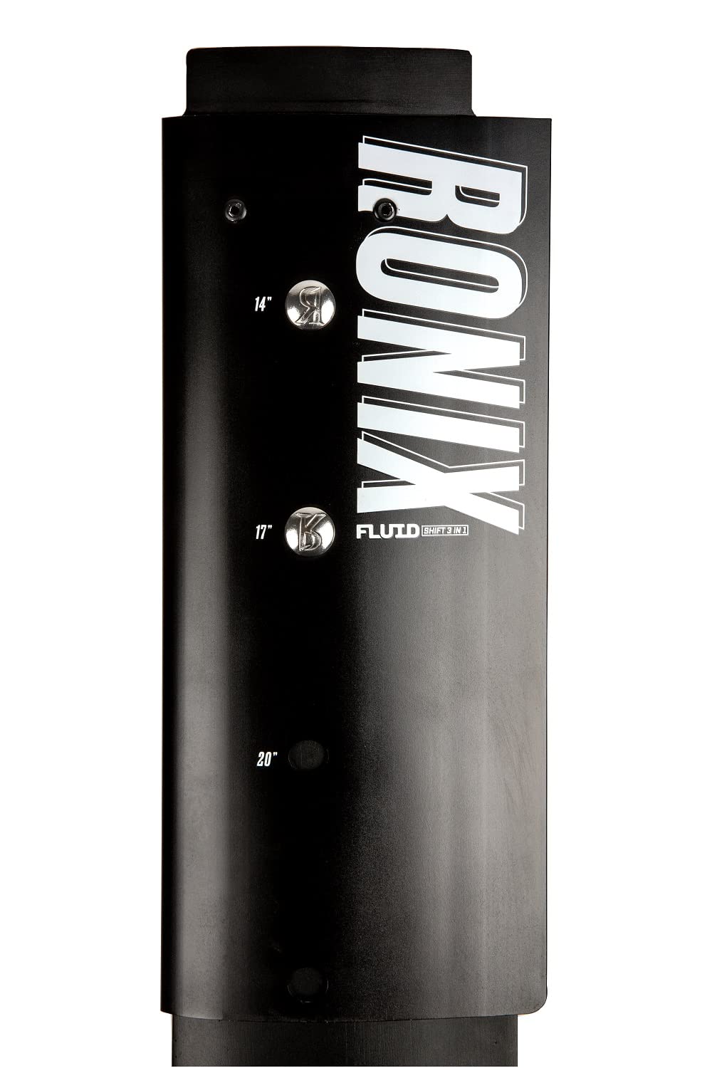 Ronix Foil Alloy - Fluid Shift 3 in 1 Mast - Black/White - 14-20in. / 35-51cm
