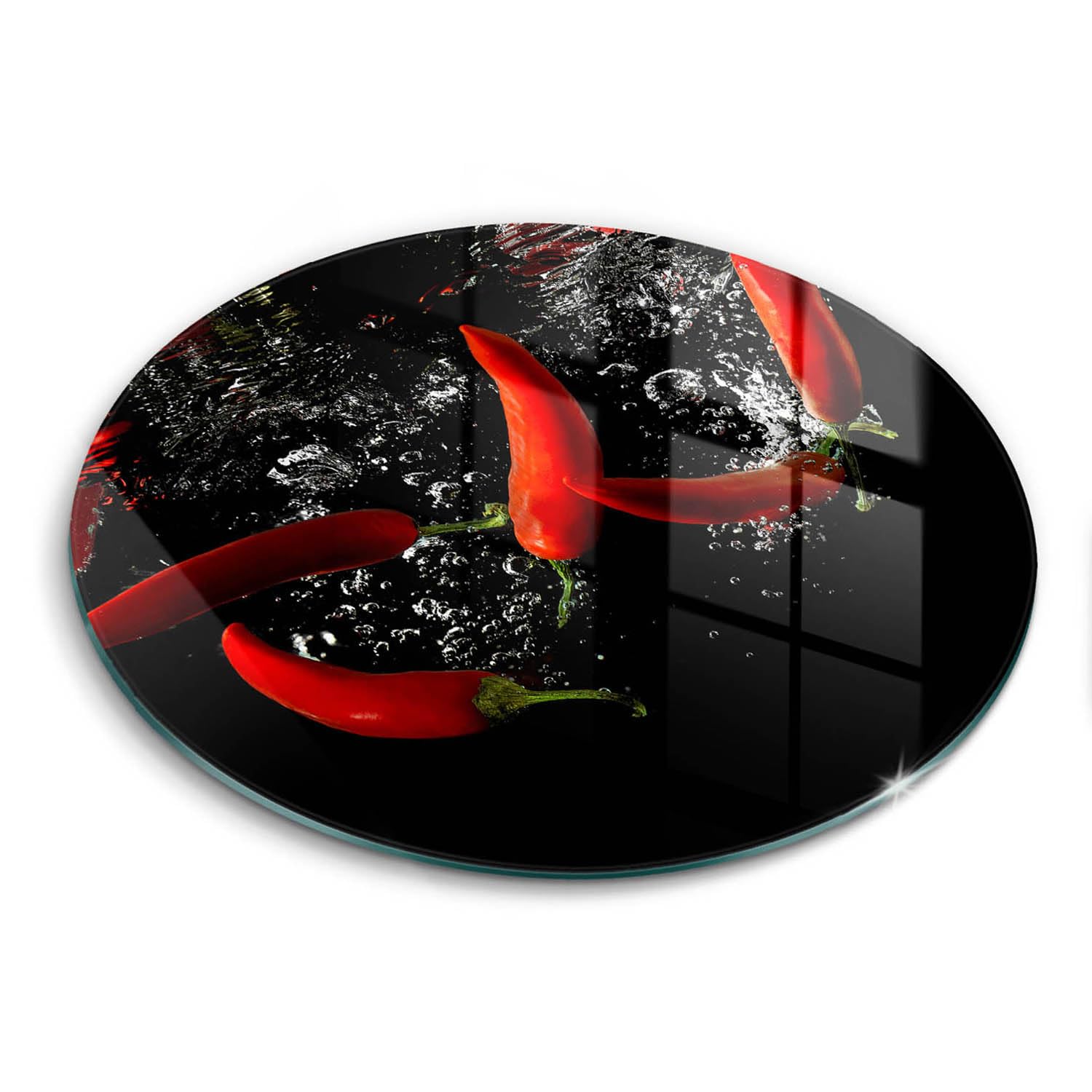 Planche à découper multifonctionnelle Wallfluent piment rouge