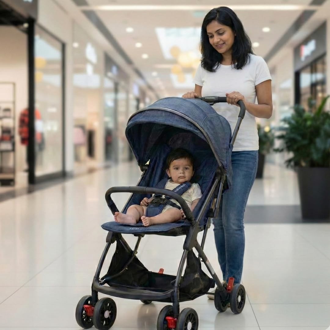 Little Pea Travel Stroller - Auto-Fold & Lightweight -7