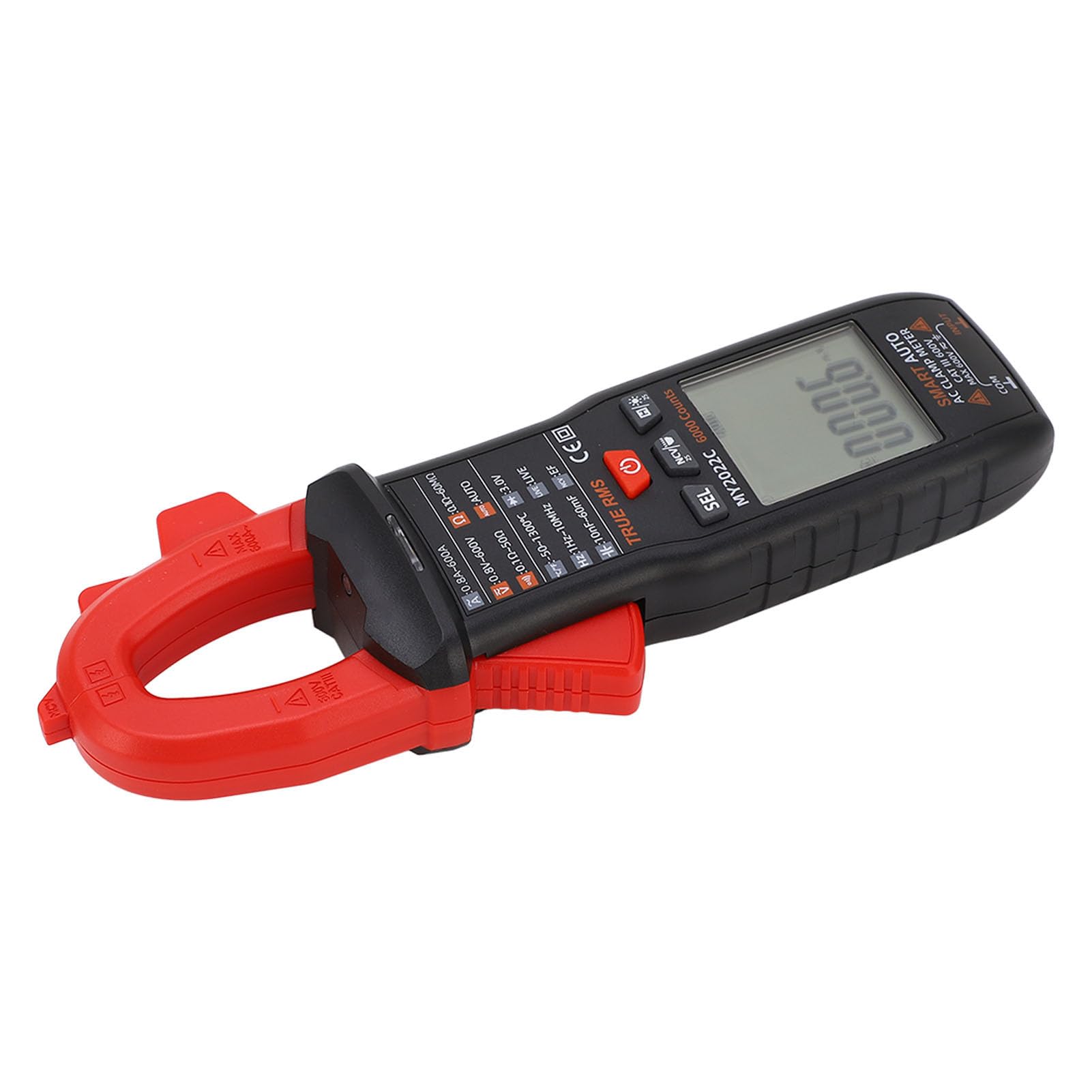 MAYILON Digital Clamp Meter Smart AC Multimeter Amp Ohm Volt Tester Backlight Electrican Tool