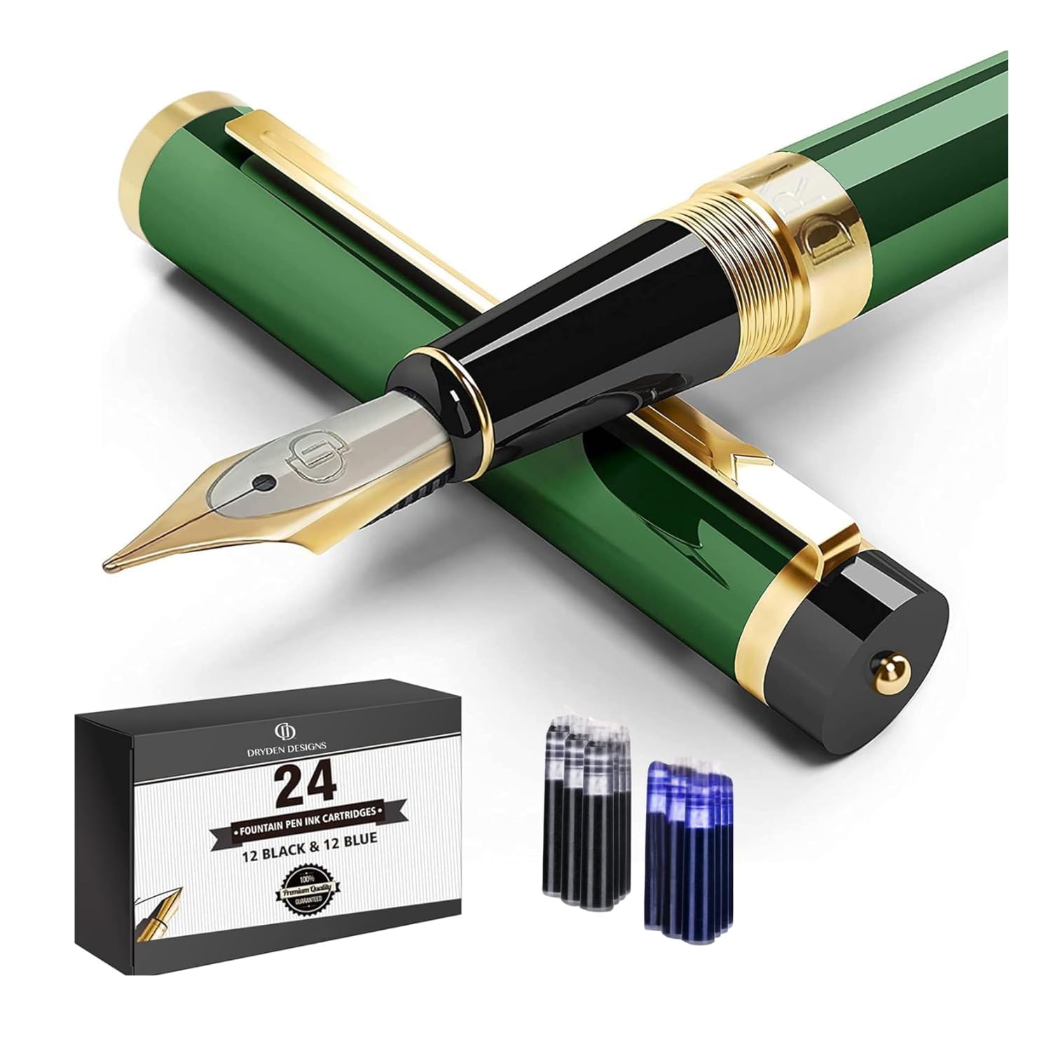 Dryden Designs Medium Nib Fountain Pen Gift Set