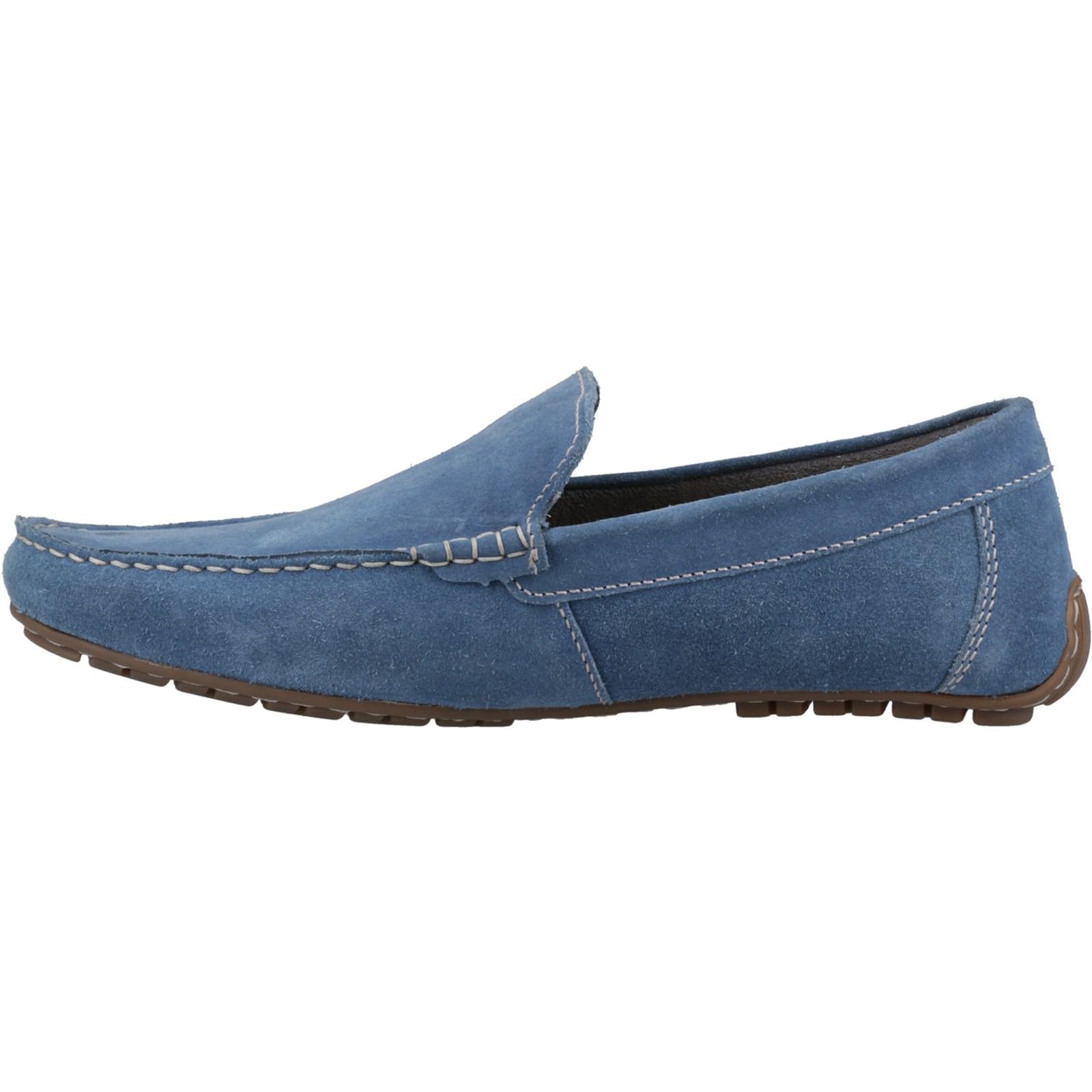 Hush Puppies Men's Ralph Suede, Blue, 8 UK