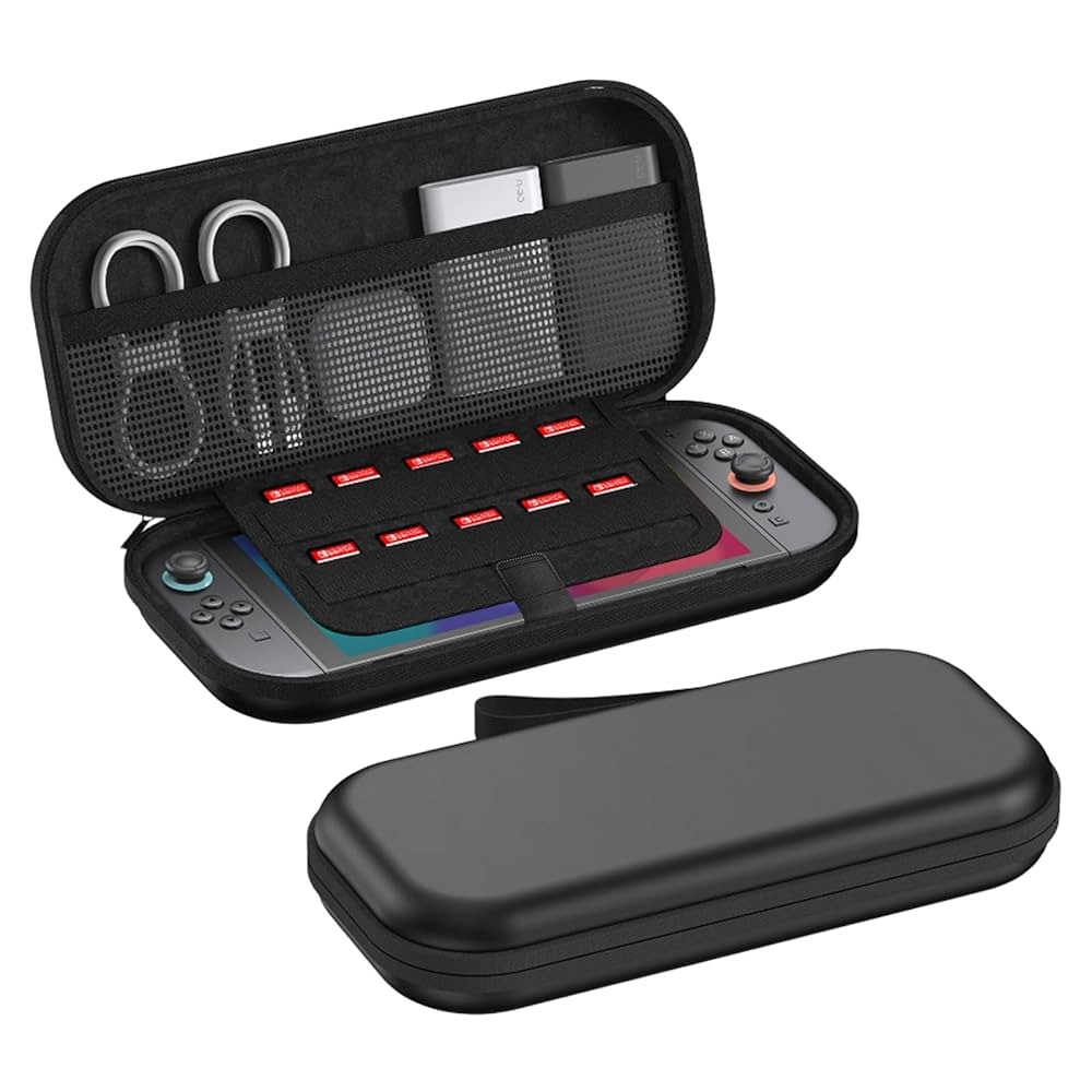 Nintendo Switch グレー 持ち運びケース付き 楽天市場】Nintendo Switch ケース 有機ELモデル 任天堂