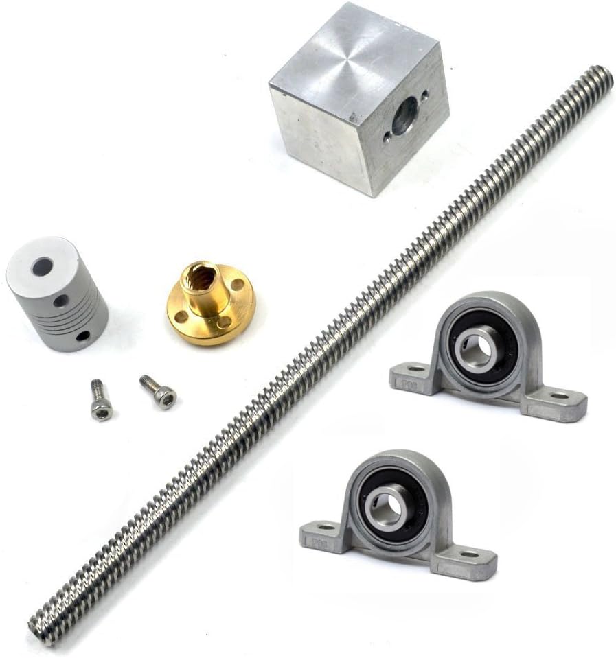 3dプリンタガイドレールセットt8リードスクリューピッチ2mmリード2mm Kp08 ナットハウジング 3dプリンタガイドレールセットt8リードスクリューピッチ2mmリード2mm Kp08 ナットハウジング