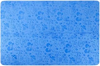 1pcs Pet Bathing Towel Artificial Deerskin Water Absorption Towel for Dog Car Housework (Random Color, Large Size) Dog Cleaning Supplies