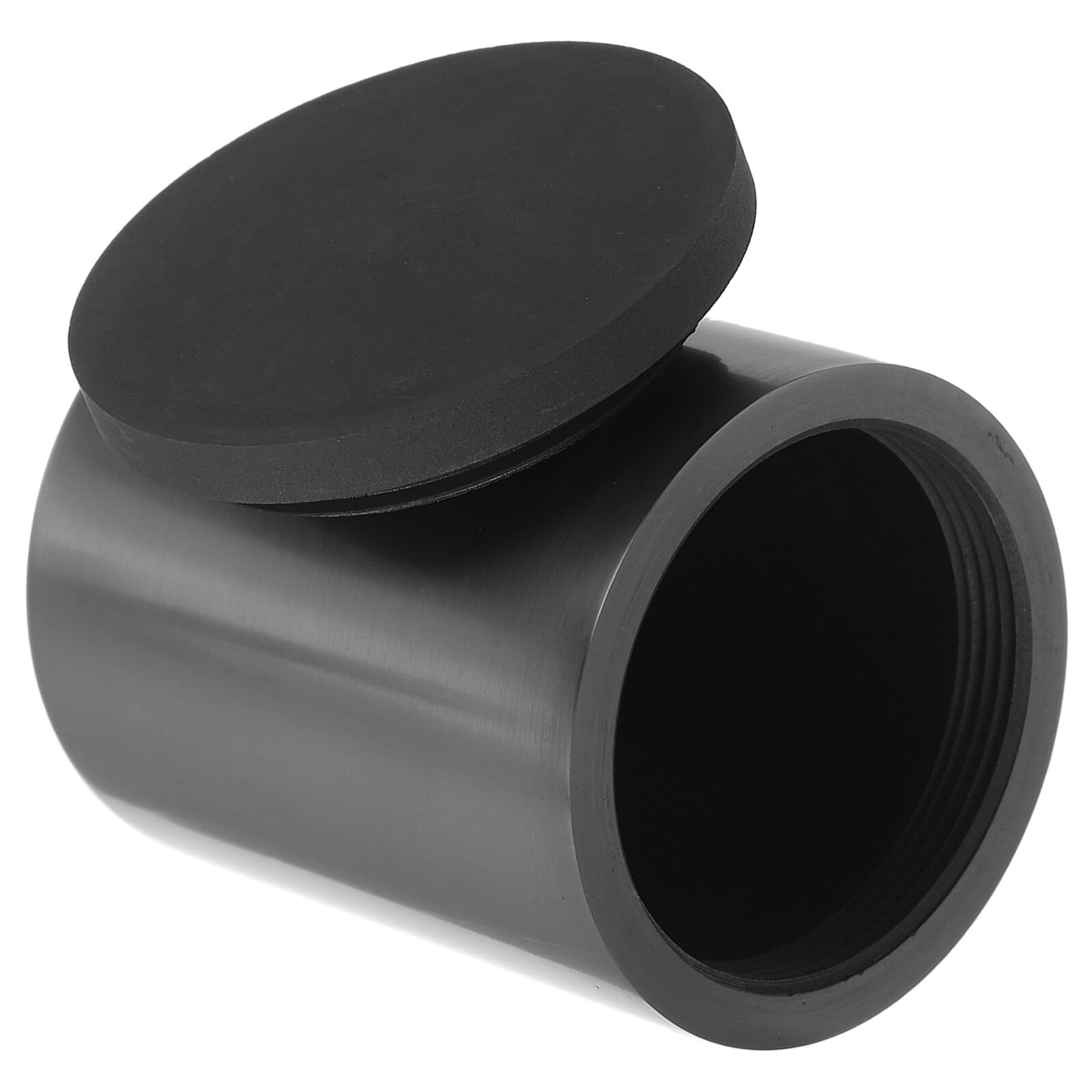 Creuset en graphite avec couvercle à vis évitant l'oxydation de l'or